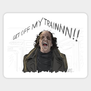 GHOST: Get Off My Train! Sticker